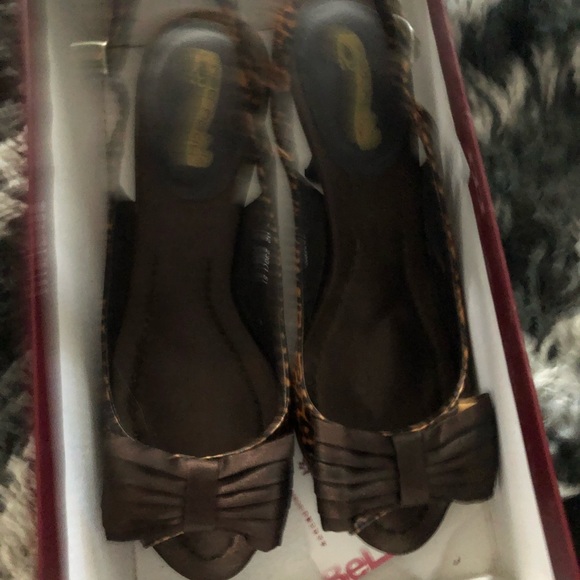 Slingback heels with bow size 36 6.5cm - Picture 5 of 5